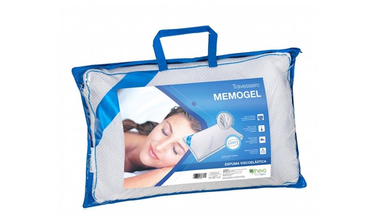 TRAVESSEIRO VISCOELÁSTICO MEMOGEL PILLOW